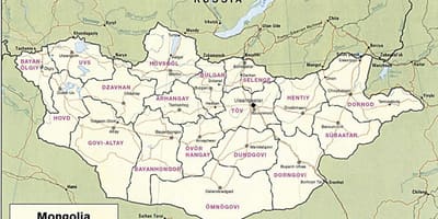 Газрын зураг, монголын хээр