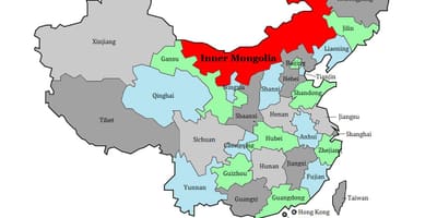 Газрын зураг, Монгол улсын бүс